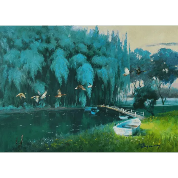 Bamboo Forest by the River