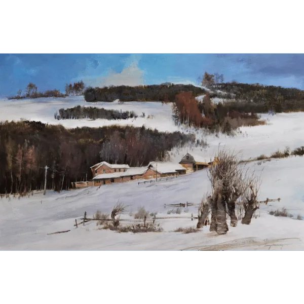 Between the Mountainside