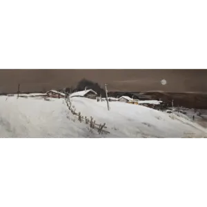 Cooking Smoke Drifts Under the Moon, Auspicious Snow Melts in the Heart