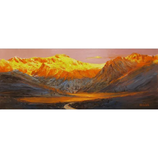Radiant Clouds Over the Sky – Mount Cook