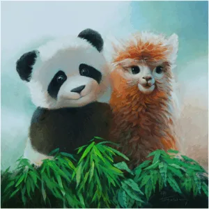 Panda and Alpaca