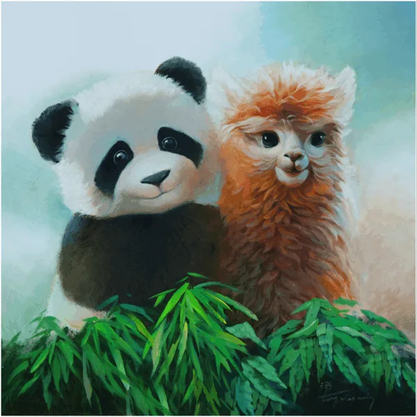 Panda and Alpaca