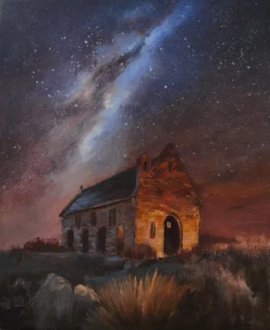 A1062 The Church of the Good Shepherd - Lake Tekapo, New Zealand