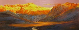 Radiant Clouds Over the Sky - Mount Cook