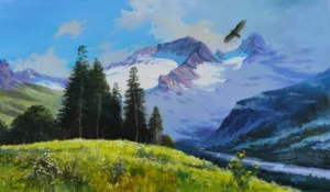 Spring at Mount Cook
