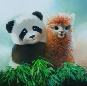 Panda and Alpaca